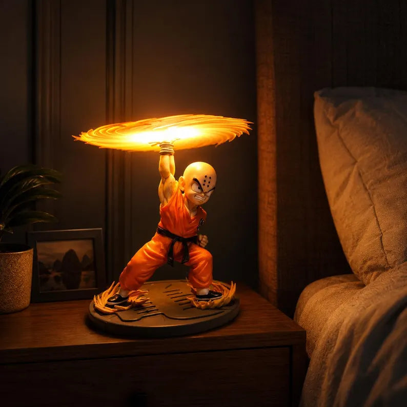 Dragon Ball Z Krillin DestructoDisc 3D LED Lamp
