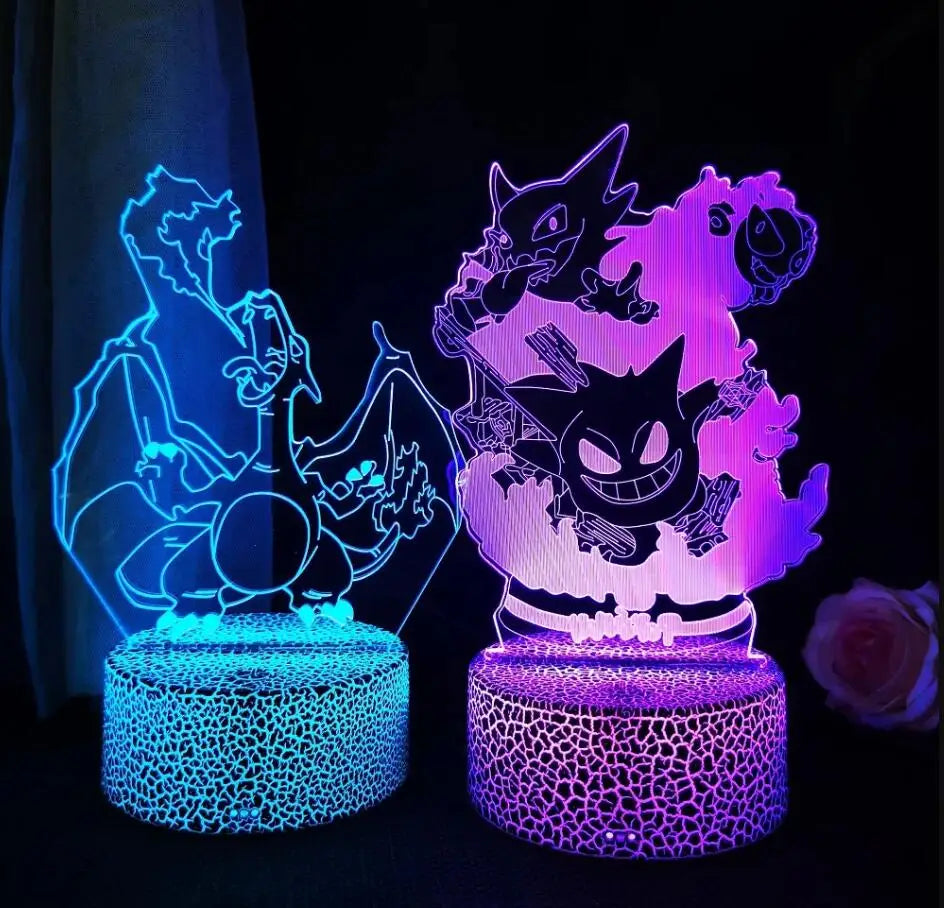 Pokemon 3D Lamp