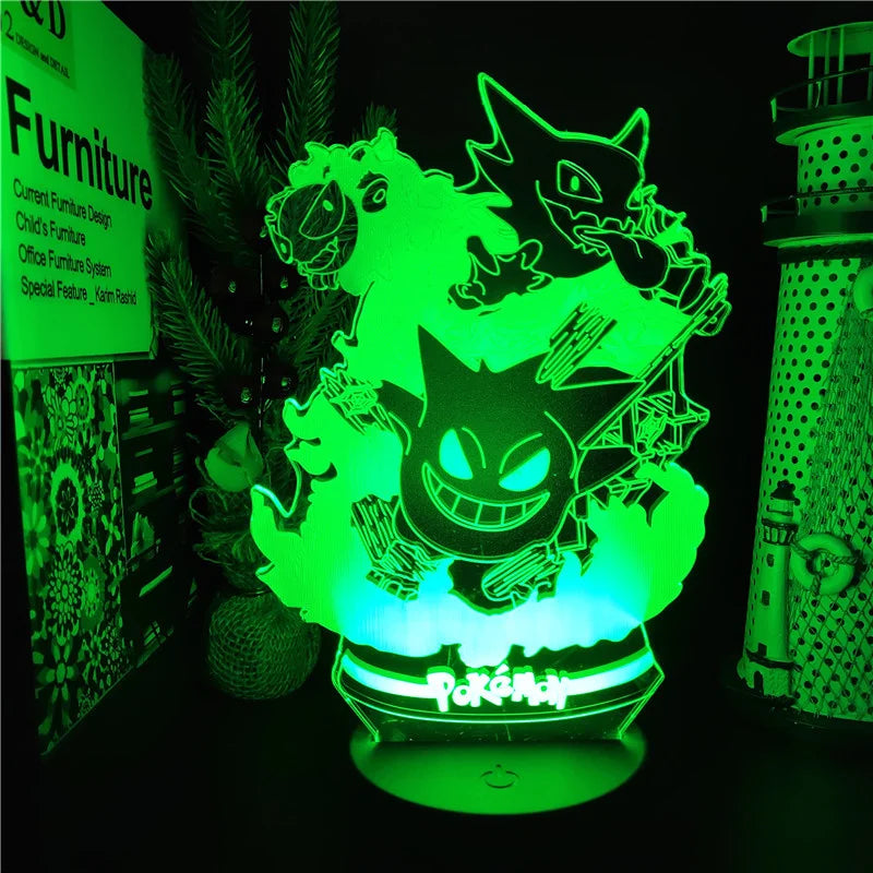 Pokemon 3D Lamp