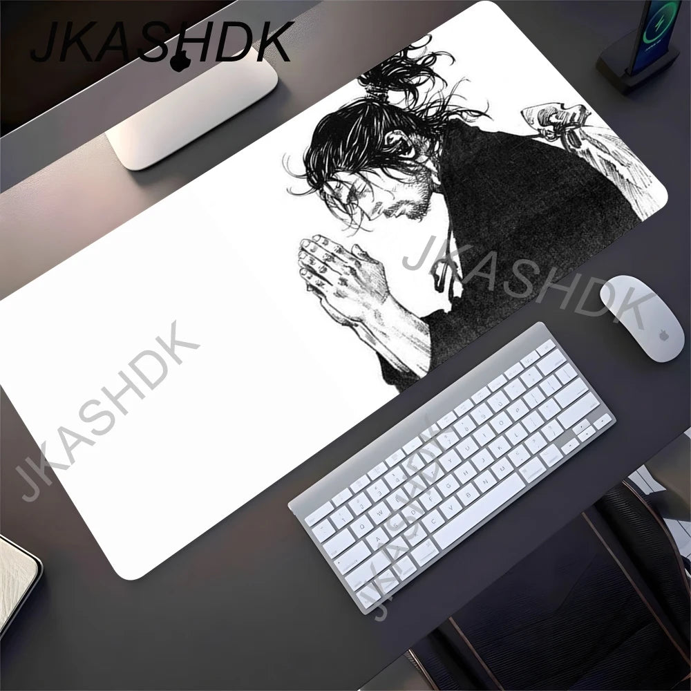 Black Samurai Mouse Pad