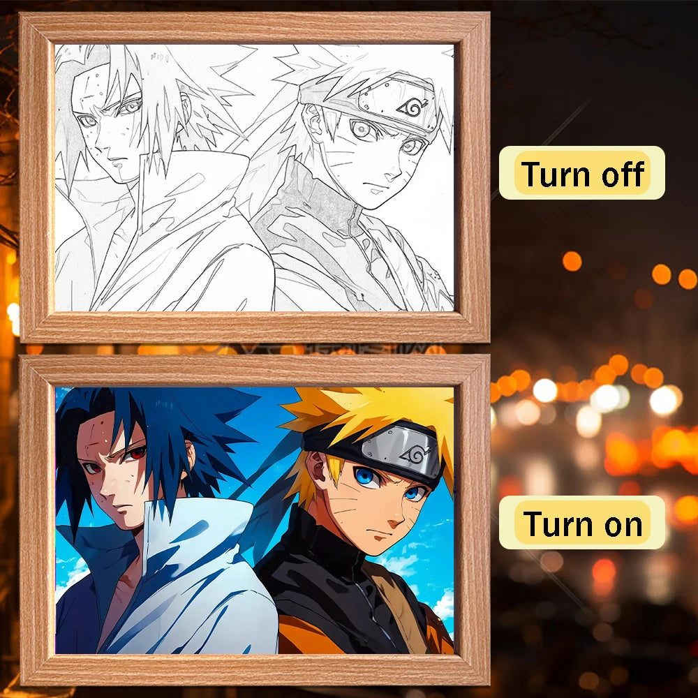 Naruto Light Painting