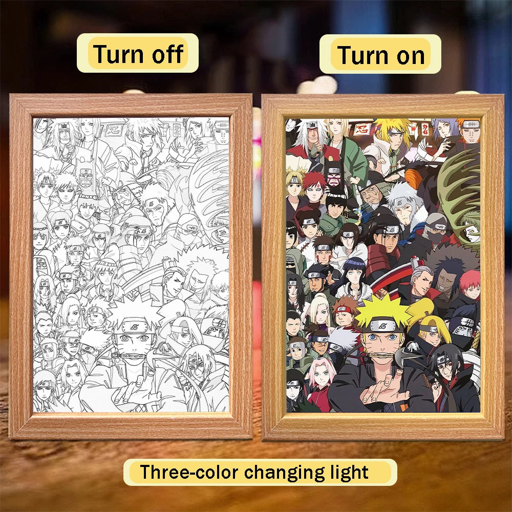 Naruto Light Painting