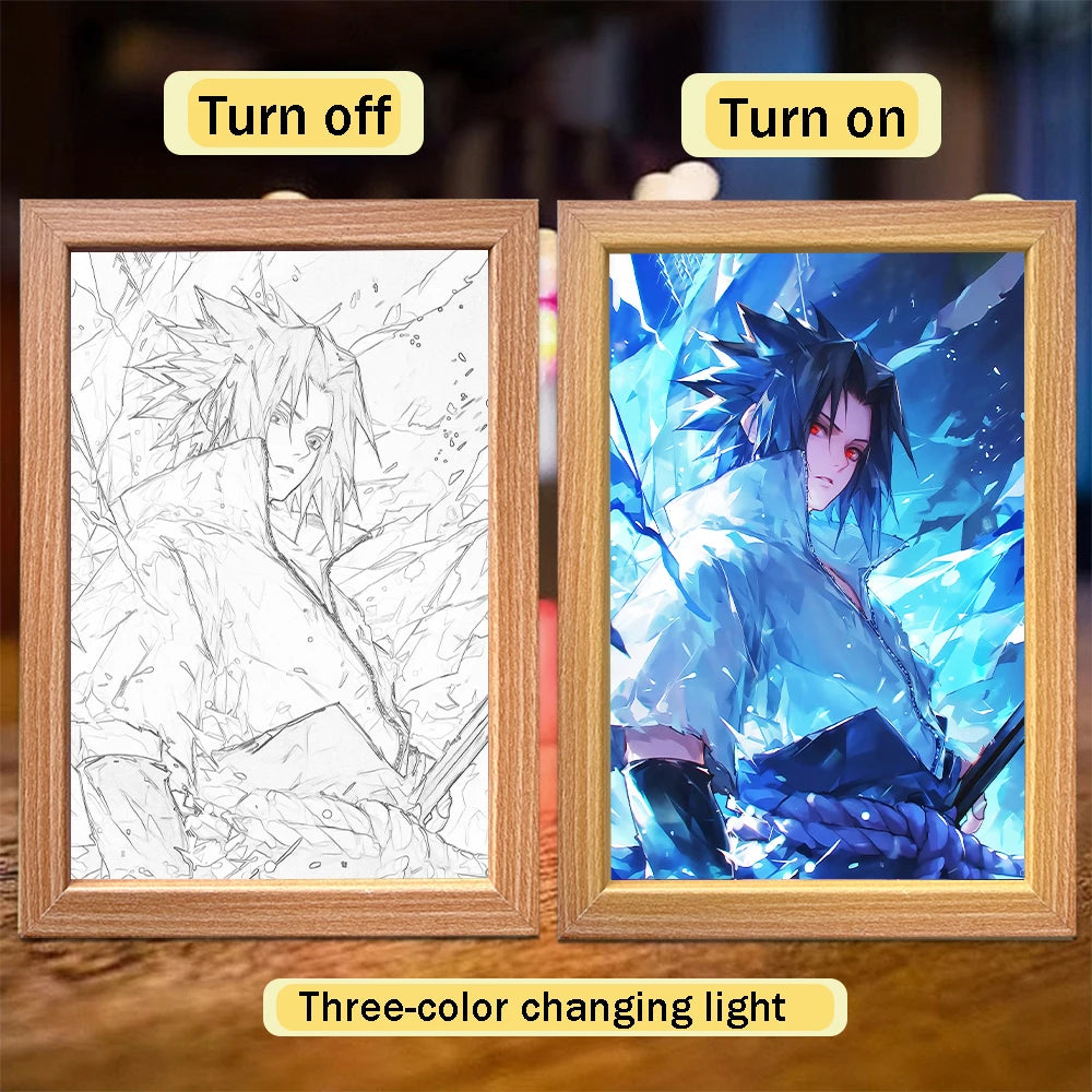 Naruto Light Painting