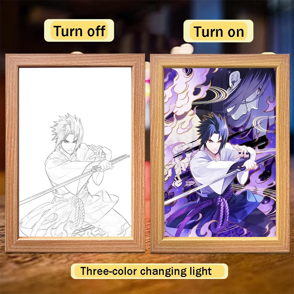 Naruto Light Painting