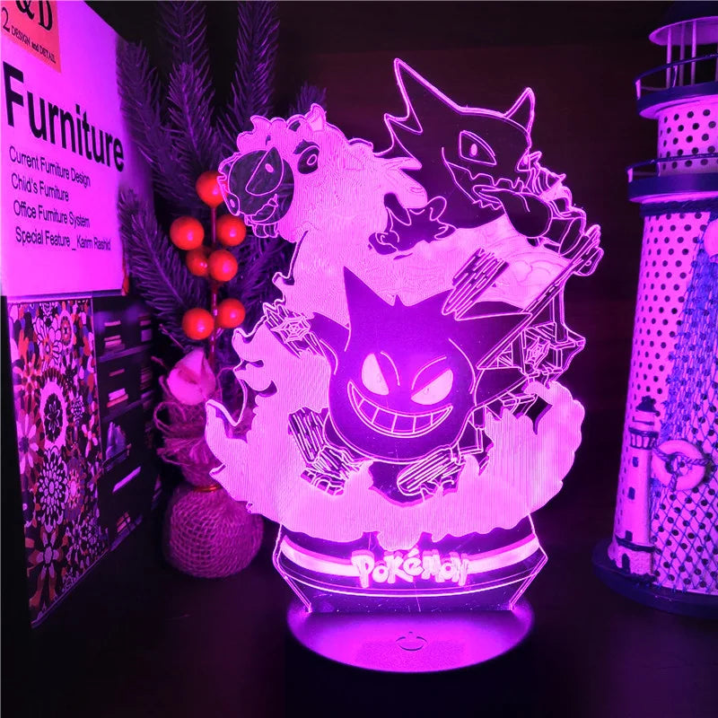 Pokemon 3D Lamp