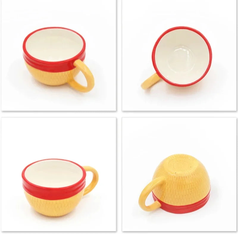 One Piece Ceramic Tea Cups
