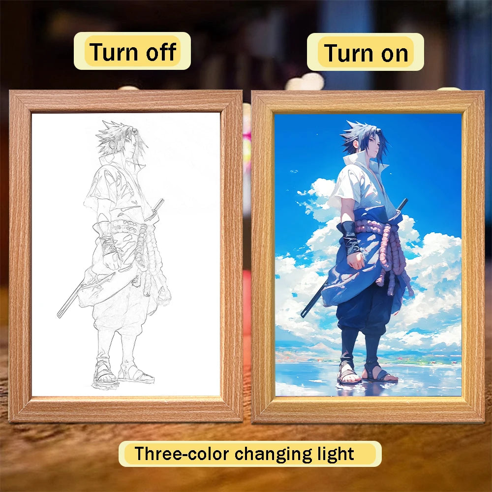 Naruto Light Painting