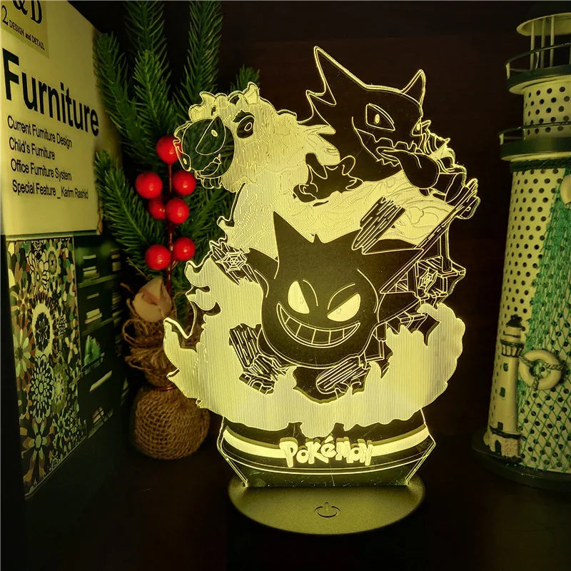 Pokemon 3D Lamp