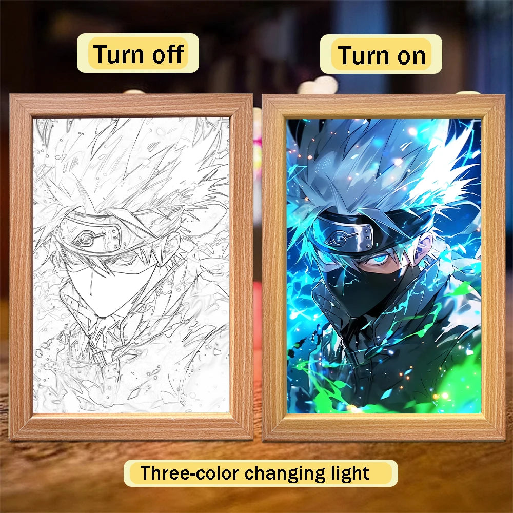 Naruto Light Painting