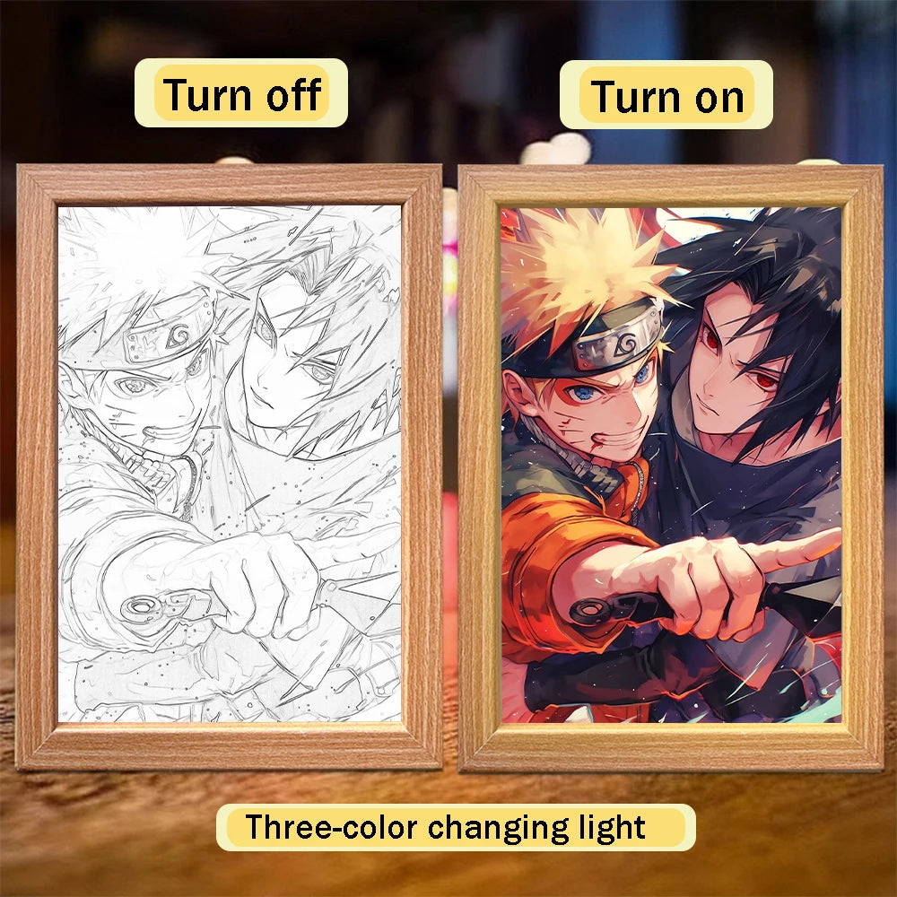 Naruto Light Painting