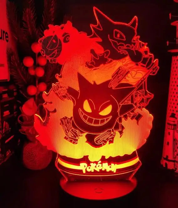 Pokemon 3D Lamp
