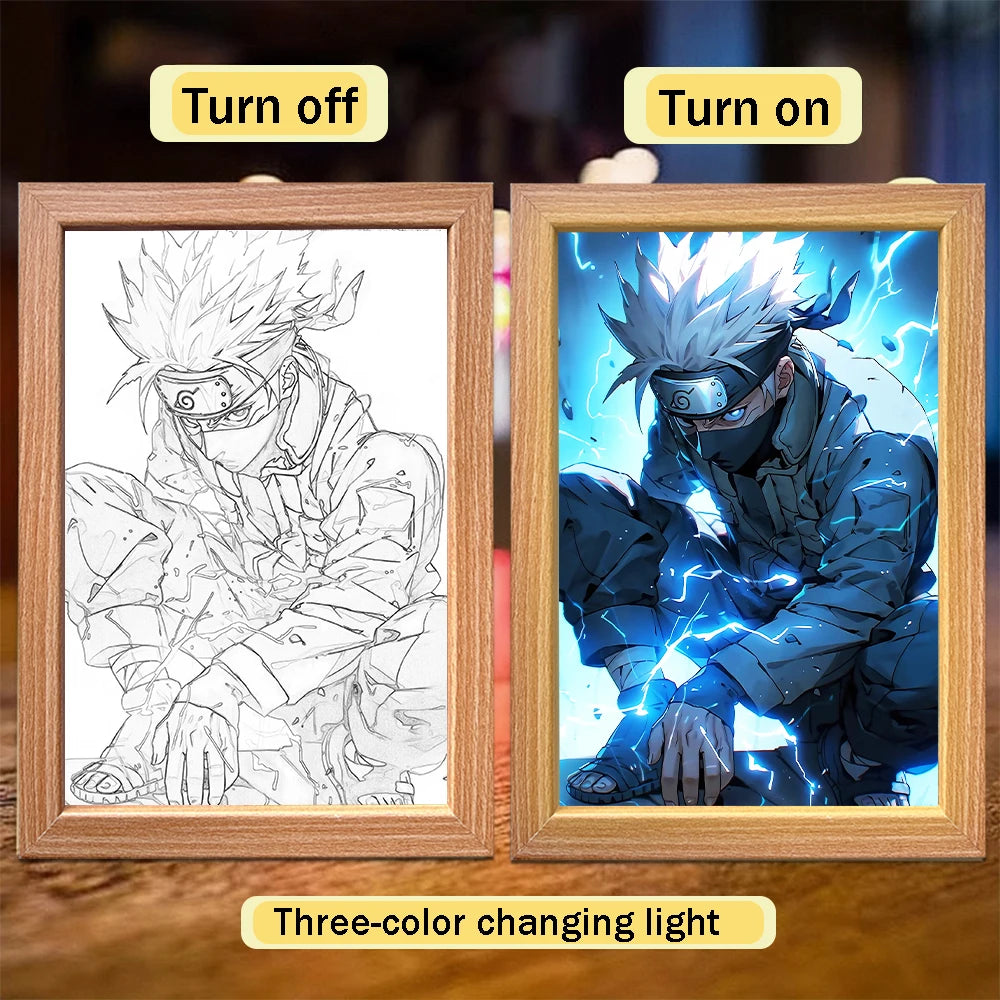 Naruto Light Painting
