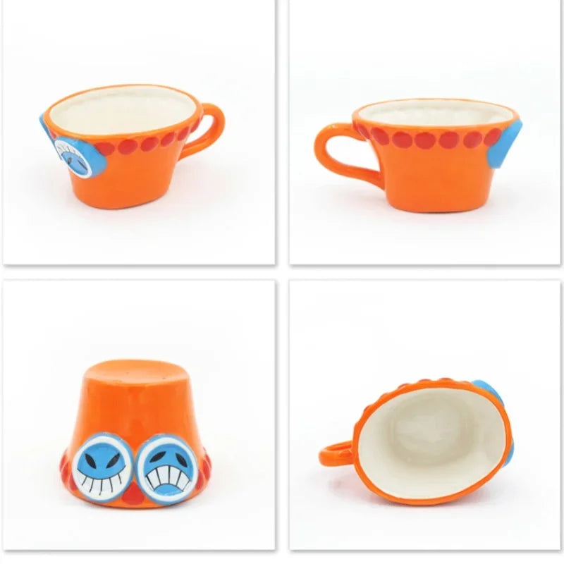 One Piece Ceramic Tea Cups