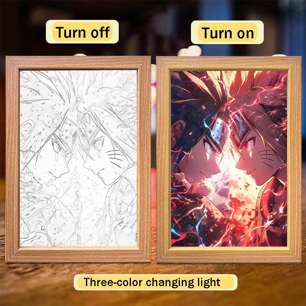 Naruto Light Painting